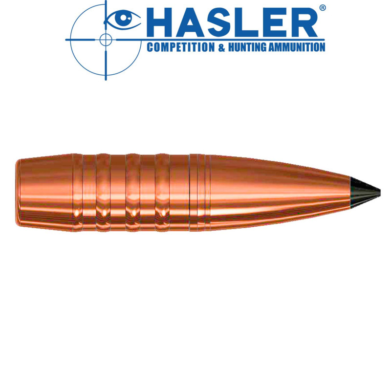 Hasler Bullets Ogive H Special cal. 30, 168 grn, BC 0,500 (50 pz)