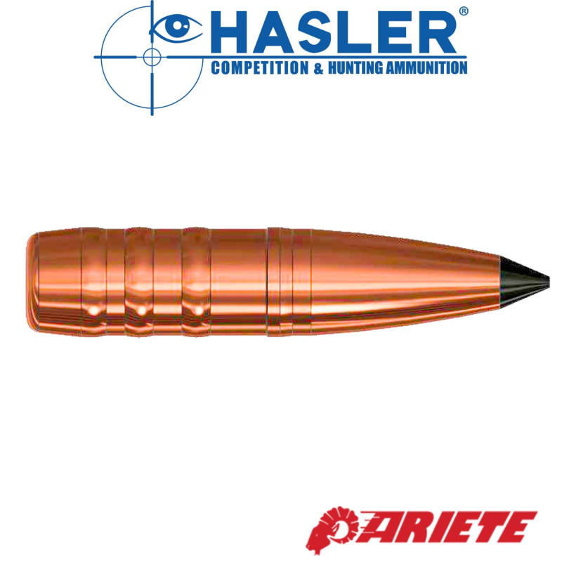 Пули Hasler Ariete 6,5 мм (.264) 108 гр | Безсвинцовая медь