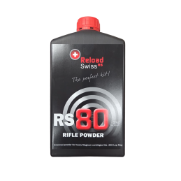 Reload Swiss RS80 Gewehrpulver 1 kg | Magnum & .338 Lapua