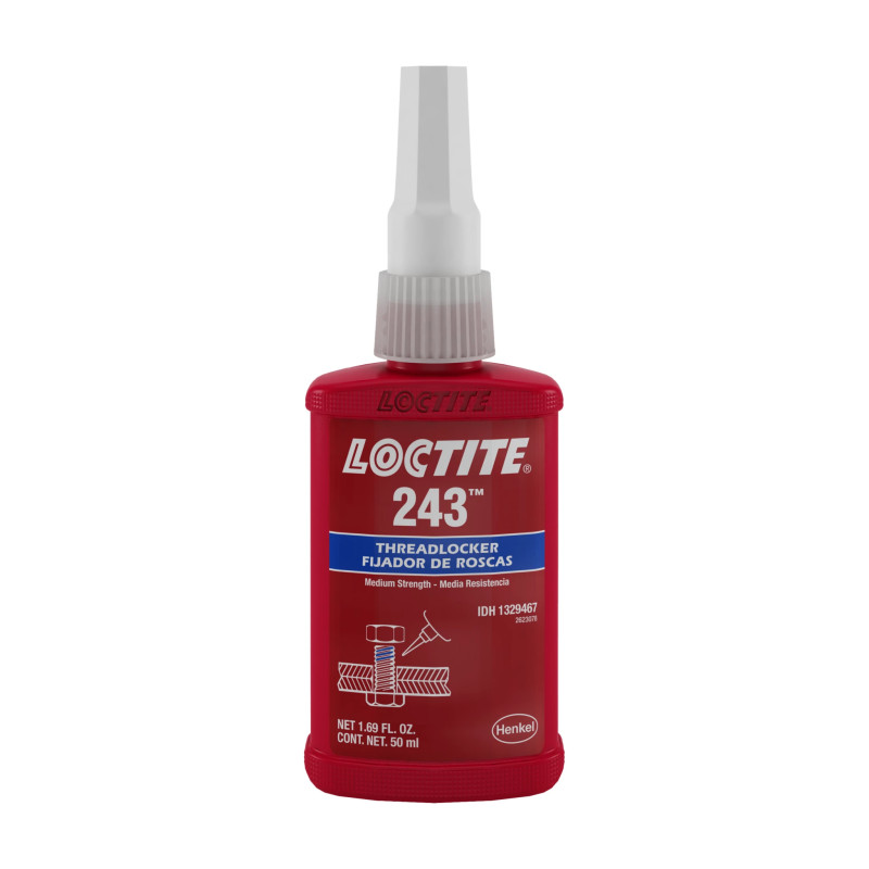 Loctite 243 — фиксатор резьбы синего цвета средней прочности