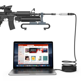 Teslong NTG200H Focus and Fold USB-Gewehr-Boreskop