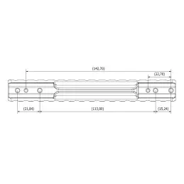 SPUHR R-7612 REMINGTON 700 LA SCOPE BASE 6MIL EXTENDED RAIL