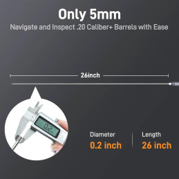 Teslong NTG100H-C 26" Rigid USB-C Rifle Borescope