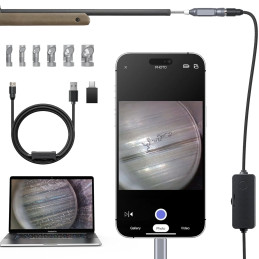Teslong NTG100H-C — жесткий борескоп с разъемом USB-C, длина 26 дюймов | AngelArms