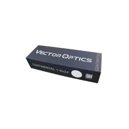 Vector Optics Continental ZOOM x8 1-8x24 SFP medības Tēmēklis ED