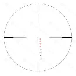 VictOptics SCB 2-5x24 Crossbow Scope