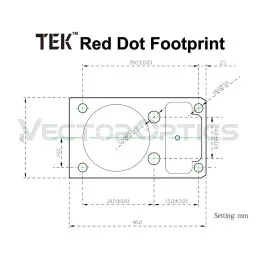 Vector Optics Frenzy 1x17x24 Red Dot Sight Coyote FDE