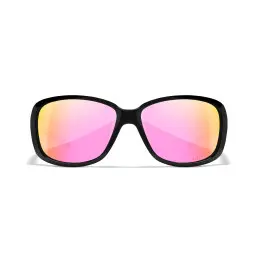 Wiley-X WX Affinity sunglasses (Gloss Black / CAPTIVATE™ Polarized Rose Gold Mirror)