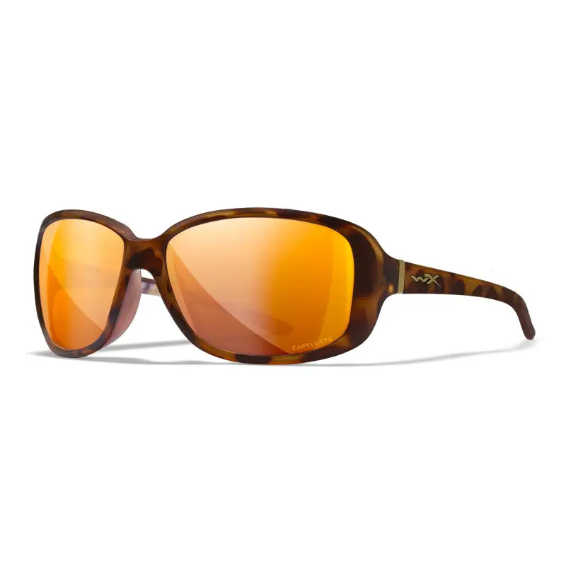 Wiley-X WX Affinity sunglasses (Matte Demi/CAPTIVATE™ Polarized Bronze Mirror)