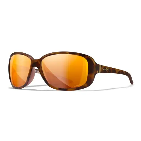 Wiley-X WX Affinity sunglasses (Matte Demi/CAPTIVATE™ Polarized Bronze Mirror)