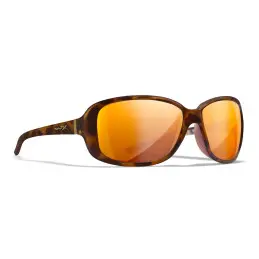 Wiley-X WX Affinity sunglasses (Matte Demi/CAPTIVATE™ Polarized Bronze Mirror)