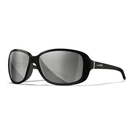 Wiley-X WX Affinity sunglasses (Gloss Black/Grey Silver Flash)