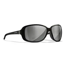 Wiley-X WX Affinity sunglasses (Gloss Black/Grey Silver Flash)