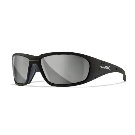 Wiley-X WX Boss sunglasses (Matte Black/Silver Flash)