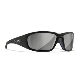 Wiley-X WX Boss sunglasses (Matte Black/Silver Flash)