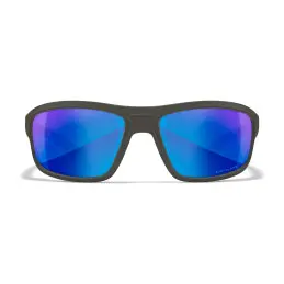 Wiley-X WX Contend sunglasses (Matte Graphite/CAPTIVATE™ Polarized Blue Mirror)