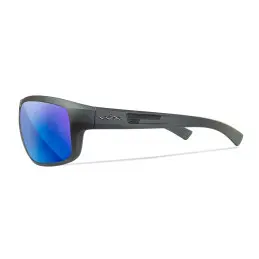 Wiley-X WX Contend sunglasses (Matte Graphite/CAPTIVATE™ Polarized Blue Mirror)