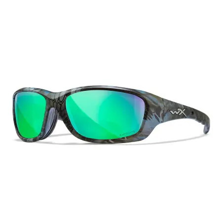 Wiley-X WX Gravity sunglasses (Kryptek® Neptune™/CAPTIVATE™ Polarized Green Mirror)