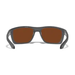 Wiley-X WX Kingpin sunglasses (Matte Graphite/CAPTIVATE™ Polarized Green Mirror)