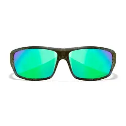 Wiley-X WX Omega sunglasses (Kryptek® Neptune™/CAPTIVATE™ Polarized Green Mirror)