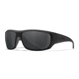 Wiley-X WX Omega sunglasses (Matte Black/CAPTIVATE™ Polarized Grey)