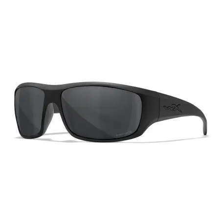 Wiley-X WX Omega sunglasses (Matte Black/CAPTIVATE™ Polarized Grey)