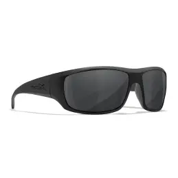 Wiley-X WX Omega sunglasses (Matte Black/CAPTIVATE™ Polarized Grey)