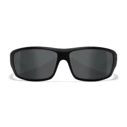 Wiley-X WX Omega sunglasses (Matte Black/CAPTIVATE™ Polarized Grey)