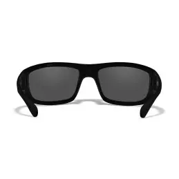 Wiley-X WX Omega sunglasses (Matte Black/CAPTIVATE™ Polarized Grey)