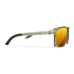 Wiley-X WX Alfa sunglasses (Gloss Crystal Light Olive/CAPTIVATE™ Polarized Bronze Mirror)