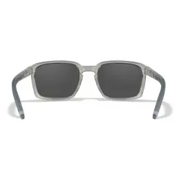 Wiley-X WX Alfa sunglasses (Gloss Clear Crystal/CAPTIVATE™ Polarized Blue Mirror)