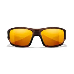 Wiley-X WX Breach sunglasses (Matte Hickory Brown/CAPTIVATE™ Polarized Bronze Mirror)