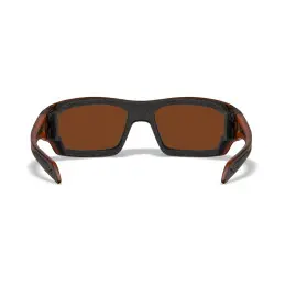 Wiley-X WX Breach sunglasses (Matte Hickory Brown/CAPTIVATE™ Polarized Bronze Mirror)