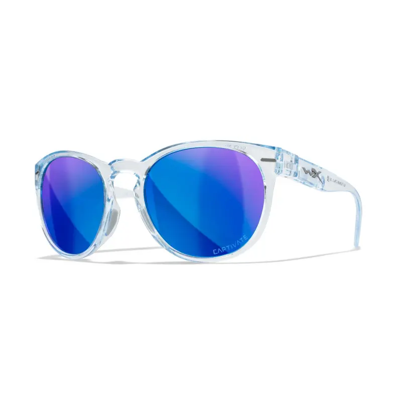 Wiley-X WX Covert sunglasses (Midnight Blue/CAPTIVATE™ Polarized Blue Mirror)