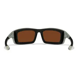 Wiley-X WX Grid sunglasses (Matte Grey/CAPTIVATE™ Polarized Green Mirror)