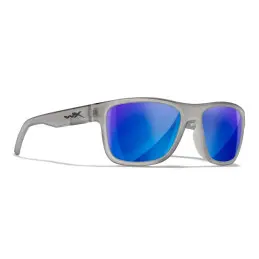 Wiley-X WX Ovation sunglasses (Matte Slate/CAPTIVATE™ Polarized Blue Mirror)