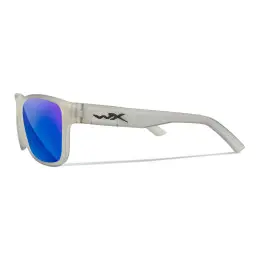 Wiley-X WX Ovation sunglasses (Matte Slate/CAPTIVATE™ Polarized Blue Mirror)