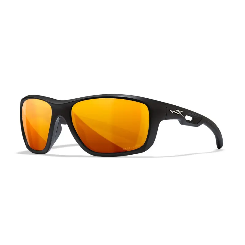 Wiley-X WX Aspect sunglasses (Matte Black/CAPTIVATE™ Polarized Bronze Mirror)