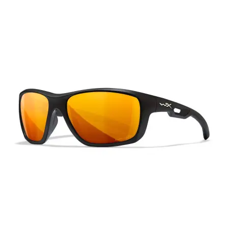 Wiley-X WX Aspect sunglasses (Matte Black/CAPTIVATE™ Polarized Bronze Mirror)