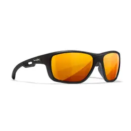 Wiley-X WX Aspect sunglasses (Matte Black/CAPTIVATE™ Polarized Bronze Mirror)