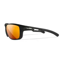 Wiley-X WX Aspect sunglasses (Matte Black/CAPTIVATE™ Polarized Bronze Mirror)