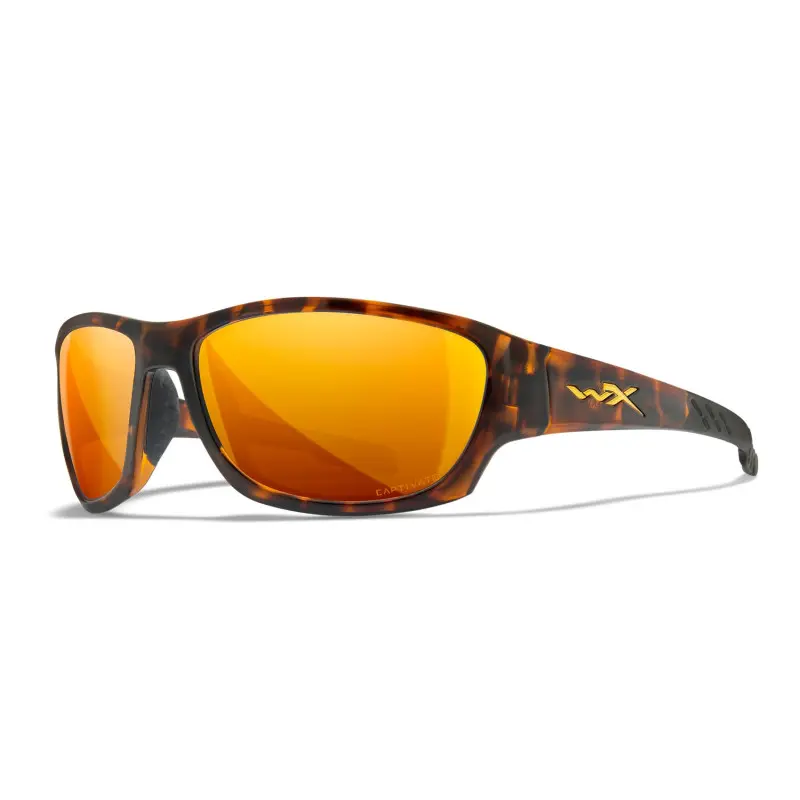 Wiley-X WX Climb sunglasses (Gloss Demi/CAPTIVATE™ Polarized Bronze Mirror)