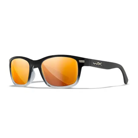 Wiley-X WX Helix sunglasses (Gloss Black/CAPTIVATE™ Polarized Bronze Mirror)