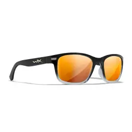 Wiley-X WX Helix sunglasses (Gloss Black/CAPTIVATE™ Polarized Bronze Mirror)