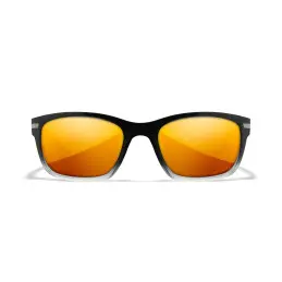 Wiley-X WX Helix sunglasses (Gloss Black/CAPTIVATE™ Polarized Bronze Mirror)