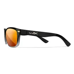 Wiley-X WX Helix sunglasses (Gloss Black/CAPTIVATE™ Polarized Bronze Mirror)