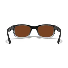 Wiley-X WX Helix sunglasses (Gloss Black/CAPTIVATE™ Polarized Bronze Mirror)