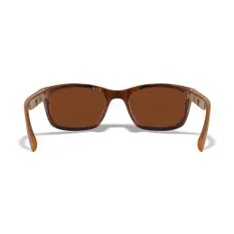 Wiley-X WX Helix sunglasses (Gloss Demi/CAPTIVATE™ Polarized Green Mirror)