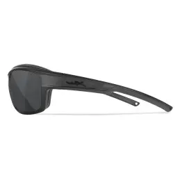 Wiley-X WX Ozone sunglasses (Matte Black/CAPTIVATE™ Polarized Grey)