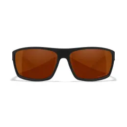 Wiley-X WX Peak sunglasses (Matte Black/CAPTIVATE™ Polarized Copper)